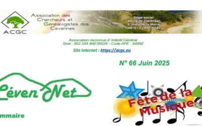 Céven’Net N°66 juin 2025