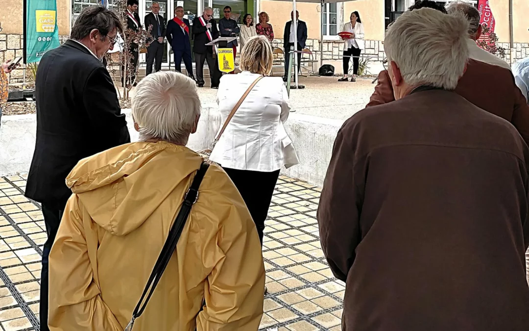 Inauguration travaux de clarensac ph.1