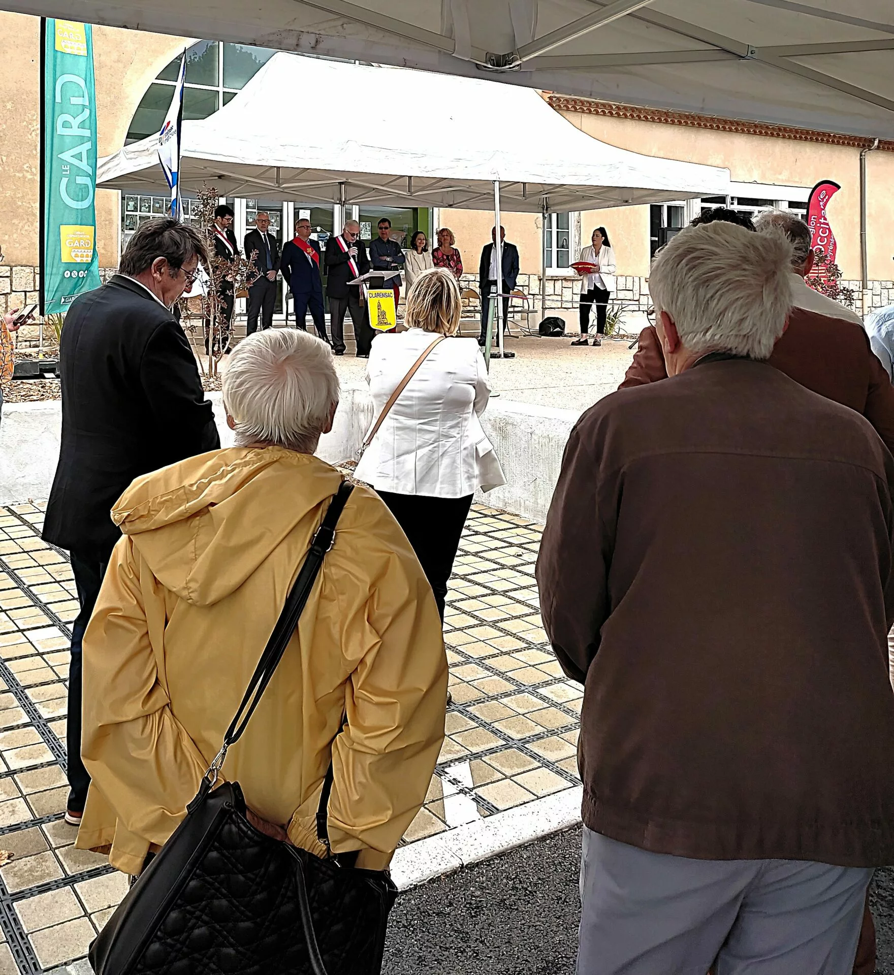 Inauguration travaux de clarensac ph.1