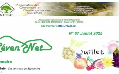 Céven’Net N°67 juillet 2025
