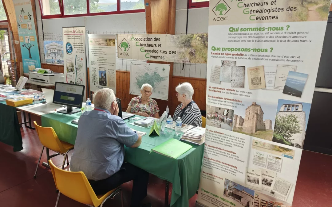 19 & 20 juillet 2025 – 13e Rencontres généalogiques du Cantal