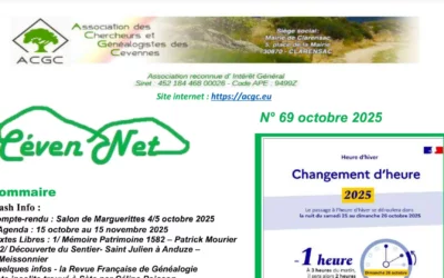Céven’Net N°69 Octobre 2025