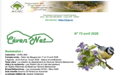 Céven&rsquo;Net N°73 avril 2026