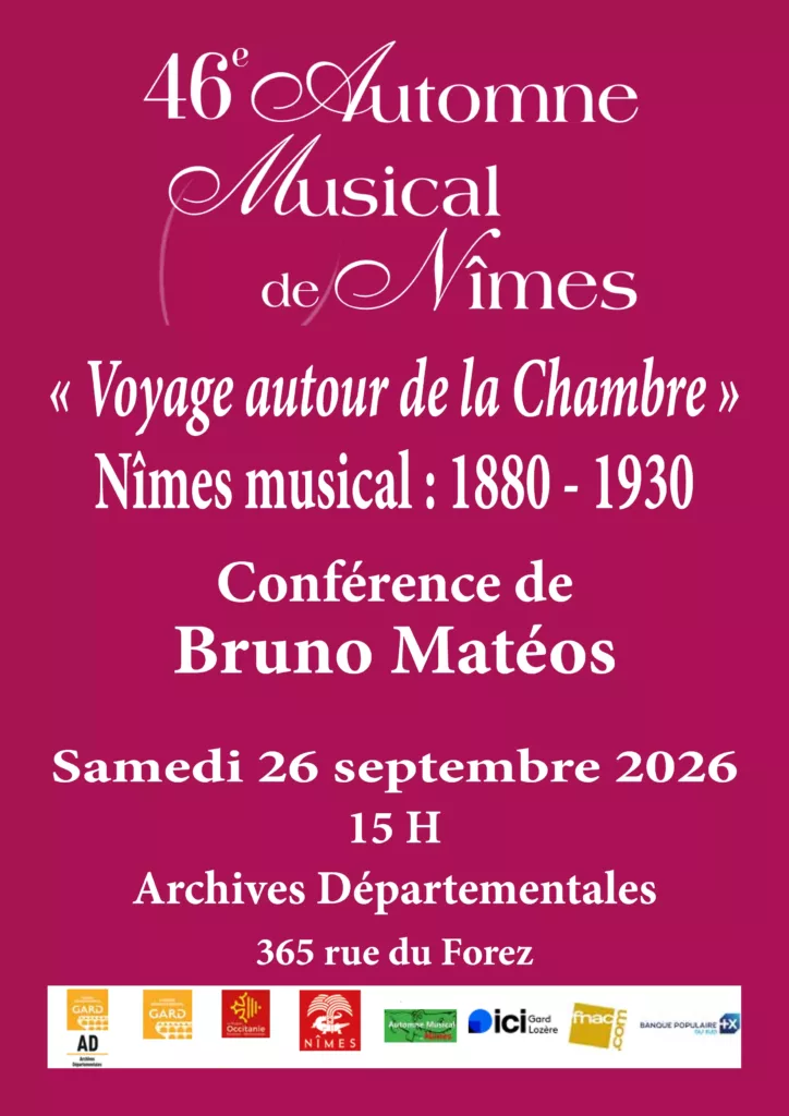 Affiche conférence BM